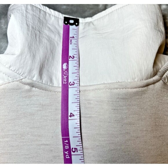 90 Degree by Reflex Scuba Divergent 1/2 Zip Womens Size Large Tan Pocket NWT - Picture 15 of 15